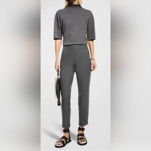 Eileen Fisher Gray Crepe Pants